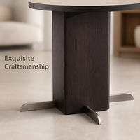 Ensemble de tables basses carrées en métal minimaliste avec plateau en pierre frittée aspect marbre pour salon, chambre, hôtel, projet commercial