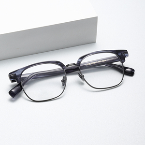 Rectangle Full Rim <b>Eyeglasses</b> Solid Tortoise <b>Frame</b> Anti-Uv Unisex Adults Vision Correction <b>Frames</b> - Product Image 6