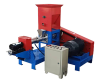 Extrudeuse d'aliments pour poissons en acier inoxydable, machine à fabriquer des granulés d'aliments pour poissons flottants et coulants, machinerie d'aquaculture