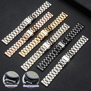 Cinturino per Smartwatch in Acciaio Inossidabile a 5 Maglie, Lusso, da Donna e Uomo, 16mm 18mm 20mm 22mm - Product Image 2