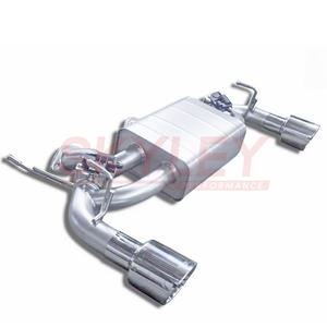 Выхлопная труба из нержавеющей стали для Infiniti Fx35 G25 G37 Q50 Q60 3,0 t 3,5 t 3,7 t V6 Valvetronic <span class=keywords><strong>Catback</strong></span> глушитель пульт дистанционного управления - Product Image 2