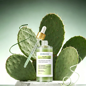 Suero Facial de Cactus para Exfoliación Suave, Rejuvenecimiento Facial, Refinamiento de Poros e Hidratación - Product Image 1
