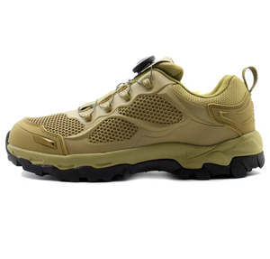 Chaussures de randonnée tactiques DFE01 ESDY Multicam CP vert marron résistantes à l'usure, cadeaux promotionnels, chaussures tactiques à laçage rapide - Product Image 4