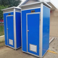 Toilettes mobiles portables TOPPRE pour femmes, unité de toilettes portative, cabine WC, toilettes mobiles publiques extérieures pour le camping
