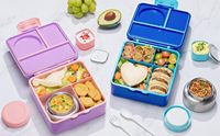 Neue Back To School Supply Hot Sale Food Warm halten Clam shell Kids Lunch Box mit auslaufs icherem Food Jar