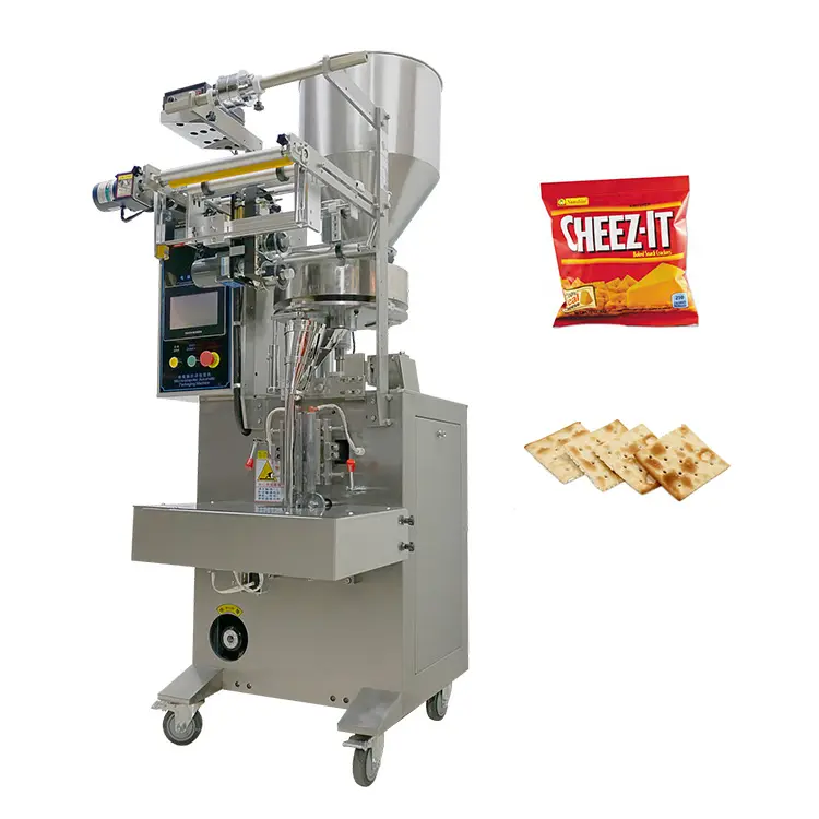 Vertikale Korn Verpackung Maschine/Popcorn/Französisch frites/Cracker/Kartoffel chip verpackung maschine