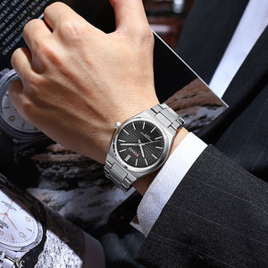 Montres pour hommes originales Curren 8439, montres-bracelets classiques de luxe pour hommes, étanches, décontractées, de marque, à quartz - Product Image 5