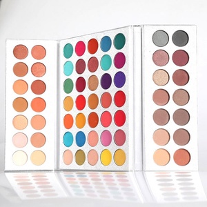 Palette de fards à paupières mats Beauty Glazed 63 couleurs, pigment sombra de olho, imperméable, palette terre, maquillage cosmétique - Product Image 2