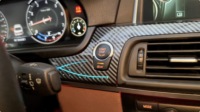 ZYCELA 12V 3-5W Éclairage d'ambiance LED pour voiture Série 5 F10 F11 F18 2011-2017 Style ruban ciel étoilé Kit d'éclairage d'ambiance 64 couleurs