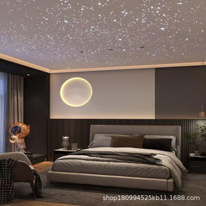 LED Fiber Optic Light Guide Strip Starry Sky Ceiling Remote Control Easy Installation Home Lighting For Bedroom Living Room - Product Image 1