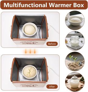 Scatola pieghevole a prova di pasta con scatola di prova del Timer di controllo temporaneo da 50 130 per pasta madre, cottura del pane, Pizza, Yogurt, Kombucha - Product Image 5