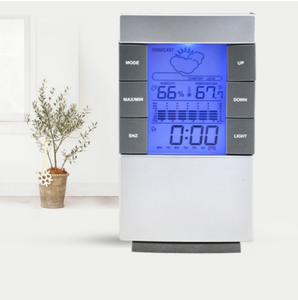 CX-506 Máy Đo Độ Ẩm Nhiệt Độ Điện Tử LCD Trong Nhà Phòng Nhiệt Kế Kỹ Thuật Số Máy Đo Độ Ẩm Trạm Thời Tiết - Product Image 6