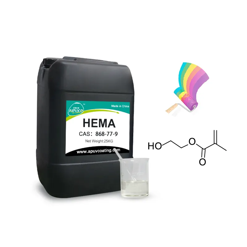 CAS 868-77-9 2 Hydroxyethyl Methacrylate HEMA Monomer
