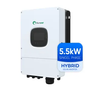 Altın tedarikçisi 6 Kw güneş invertör kapalı ızgara hibrid Wifi ile 5000W 6000W onduwifi hybrihybride