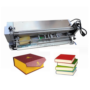 Cubierta de libro <span class=keywords><strong>duro</strong></span> Hoja de papel Máquina encoladora de cartón corrugado Tablero de espuma EVA Máquina encoladora de <span class=keywords><strong>pegamento</strong></span> de fusión en caliente frío - Product Image 1