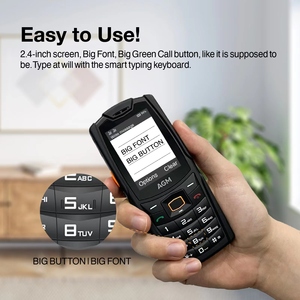 AGM M6 48MB + 128Mb 2MP máy ảnh Trung Quốc bàn phím điện thoại di động <span class=keywords><strong>WhatsApp</strong></span> bàn phím điện thoại di động 4G - Product Image 5