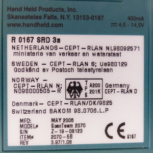 En stock, base sans fil <span class=keywords><strong>SYS</strong></span> 2070-5B R 0167 SRD 3a - non utilisée/emballage d'origine - - Product Image 2