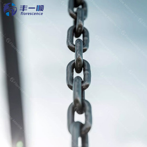 Catena di ancoraggio di colore nero ad alta resistenza della nave in acciaio da 22mm 26mm - Product Image 5