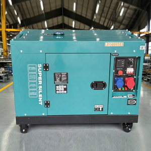 Generatore <span class=keywords><strong>Diesel</strong></span> Portatile Compatto da 8KW 10KVA, Ideale per Lavori all'Aperto, Soccorso d'Emergenza, Uso Domestico - Product Image 5