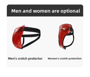 BN Maßgefertigter Tiefschutz MMA Boxen Tiefschutz aus PU Karate Jockstrap Sanda Schrittschutz Kickboxen Tiefschutz für Frauen - Product Image 4