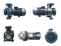 Pompe centrifuge horizontale monobloc en fonte série PST avec moteur rond pour système d'alimentation en eau industrielle