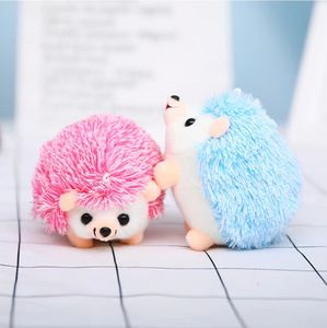 Llavero de peluche de erizo adorable para comercio exterior, colgante para mochila, adorno colgante, soporte para agujas, relleno de algodón PP, con logotipo - Product Image 4