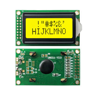 หน้าจอ LCD ขนาดเล็ก LCM 0802A โมดูลจอ LCD แบบตัวอักษร โมดูลหน้าจอ LCD แบบดอทเมทริกซ์ 8*<span class=keywords><strong>2</strong></span> โมดูลจอแสดงผล LCD สำหรับนาฬิกาอัจฉริยะ - Product Image 3