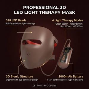 Nuevo Dispositivo Portátil para Reafirmar la Piel, Tratamiento Facial y de Cuello, Anti-Acné, Antienvejecimiento, Máscara Facial de Silicona - Product Image 2