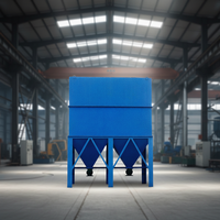 Nouveau système de filtration d'air industriel à jet pulsé, filtre à charbon, dépoussiéreur haute efficacité pour le ciment, le travail du bois et le métal