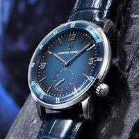 Montre-bracelet de luxe automatique mécanique pour homme, personnalisable, en gros et au détail, avec boîtier en acier inoxydable, étanche, pour le quotidien