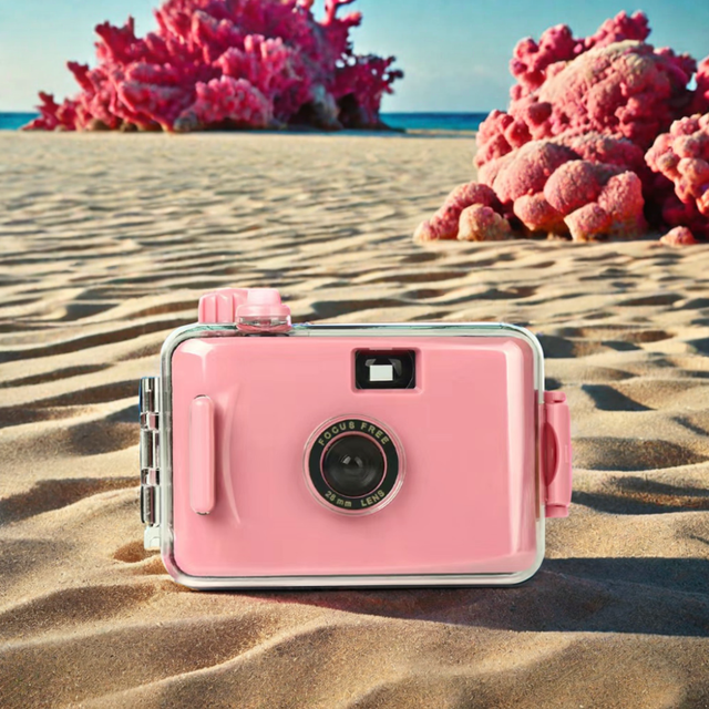 Customizable Reusable Kids Waterproof Camera Non Disposable Cartoon Kid Selfie Toy Cute 35mm Film Camera for Kids Gift
