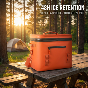 Sac isotherme souple Cedar Space 20L en TPU, étanche, anti-fuite, hermétique, avec fermeture éclair, maintien de la glace pendant 48h pour l'extérieur - Product Image 3
