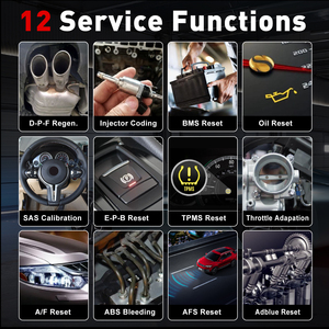 כלי סריקה דיאגנוסטי לרכב OBD2 ארבע מערכות EU Warehouse LAUNCH CRP129I V2.0 עם 12 איפוסים - Product Image 6