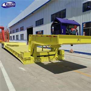 מכירה חמה 14 M 150 120 70 טון 3 סרנים להסרה צוואר אווז נמוך משאית טריילר למכירה הובלה עם מיטה נמוכה lowboy - Product Image 3