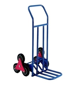 Nhiệm vụ trung bình 6-bánh xe xe đẩy tay 100kg Công suất công nghiệp kim loại rắn loại bánh xe có thể gập lại tính năng cho cầu thang leo núi - Product Image 1