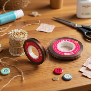 ริบบิ้นอิลัน กรอสเกรน 15Y 1.0ซม. สีกาแฟ อุปกรณ์งานฝีมือ - Product Image 3