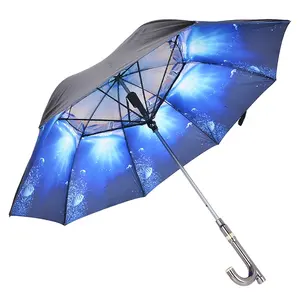 Paraguas compacto plegable para la lluvia, conjunto de artículos de regalo, promoción, soporte personalizado