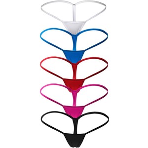 Mini tanga sexy, bragas deportivas sin costuras de talle bajo, bragas transparentes sexys de estilo europeo y americano de una sola pieza - Product Image 1
