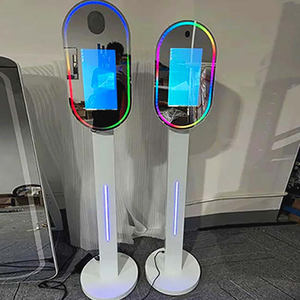 Sistema DSLR para iPad, Cabina de Fotos con Espejo Mágico, Diseño de Cubo Plano, Marco Dorado, Carcasa de 3 Piezas, Equipo Profesional para Eventos de Boda - Product Image 5