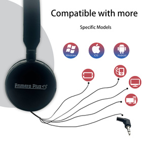 Foldable Wired Headset Noise Cancelling Sports Earphone Stereo Gaming <strong>Headphone</strong> - Product Image 2