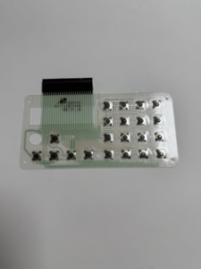 Película táctil transparente de 21 teclas de alta calidad con teclado industrial de contactos de metal para quiosco y cajero automático - Product Image 2