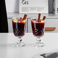 Verre à shot minimaliste en verre sodocalcique transparent, design élégant, capacité de 1 à 100 ml, style Instagram