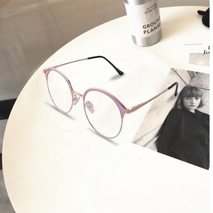 Monture de lunettes Titulaires Anti-bleu Lumière Carré En Métal Monture de lunettes Pour Femmes Montures de Lunettes - Product Image 4