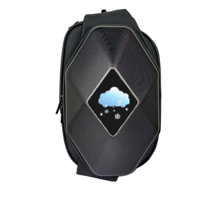 Custom <b>Waterproof</b> Hard Shell Wireless Connection Wifi Sound Control Digital Diy Dynamic Message Display <b>Bag</b> Led- Backpack - Product Image 3