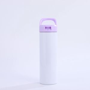 Vaso Térmico Blanco de 20oz para Sublimación, Tapa Roscada Antiderrames, Acero Inoxidable 304, para Camping, Conducción, Uso Diario al Aire Libre, Pedidos al por Mayor - Product Image 5