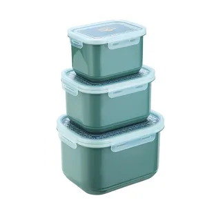 Пластиковый контейнер для хранения свежих продуктов, 2,5 л + 4,5 л + 7,5 л