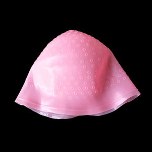 Sombreros Resaltadores de silicona duraderos para hombres del fabricante, herramientas multiusos para teñido de cabello de salón con agujas resaltadoras - Product Image 5