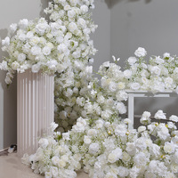 Grote bruiloft boog witte boog bloemstukken achtergronden bloemenbal voor bruiloft decoraties