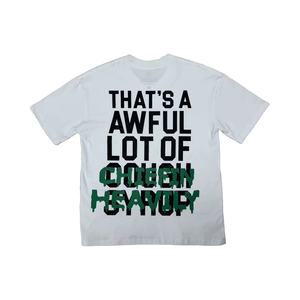 Y2K Tee gömlek erkek giyim t-shirt Streetwear yüksek kalite % 100% pamuk bu erkekler için çok fazla öksürük şurubu T shirt - Product Image 4