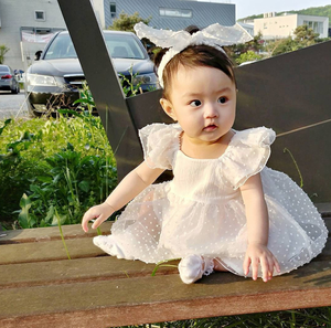 Newborn Baby Girl Summer Dress Long Sleve Twirl Bamboo 95% Bamboo Rayon 5% Spandex Comfortable Soft Stretchy Baby Dress Clothes 